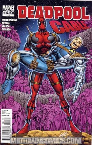Deadpool & Cable #25 Incentive Rob Liefeld Variant Cover