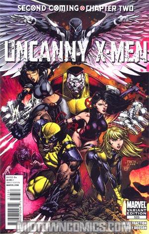 Uncanny X-Men #523 Cover C Incentive David Finch Variant Cover (X-Men Second Coming Part 2)