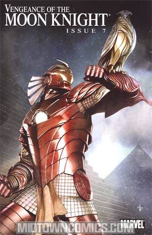 Vengeance Of The Moon Knight #7 Cover B Incentive Iron Man By Design By Adi Granov Variant Cover