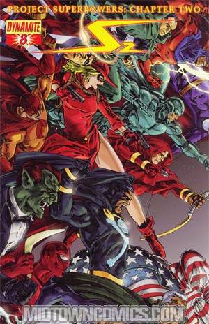 Project Superpowers Chapter 2 #8 Cover B Regular Jonathan Lau Cover