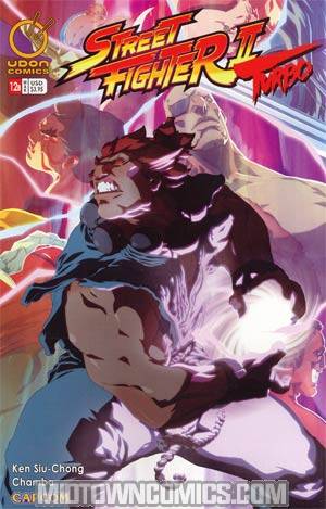 Street Fighter II Turbo #12 Cover B Akuma