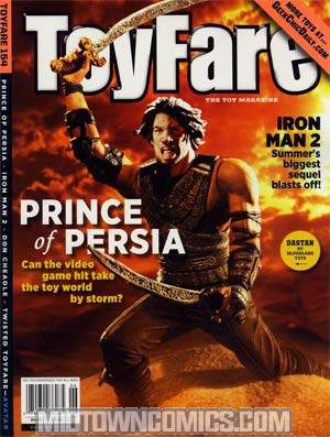 Toyfare #154 McFarlane Toys Prince Of Persia Cvr