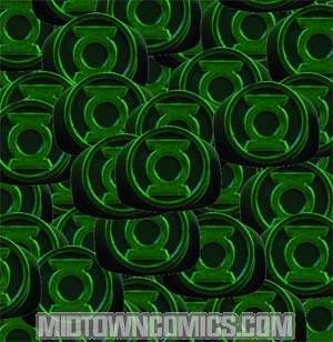 Lantern Corps Ring Bag Of 50 Rings - Green