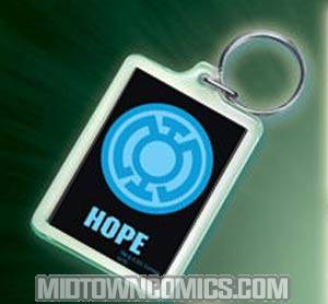 Blackest Night Keychain - Blue Lantern Hope
