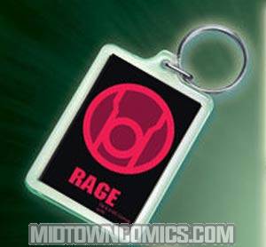 Blackest Night Keychain - Red Lantern Rage