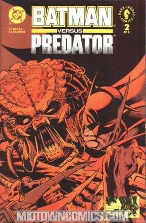 Batman Versus Predator #2 Cover B Regular Format