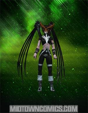 Blackest Night Series 6 Black Lantern Hawkgirl Action Figure