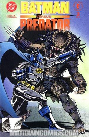 Batman Versus Predator #3 Cover B Regular Format