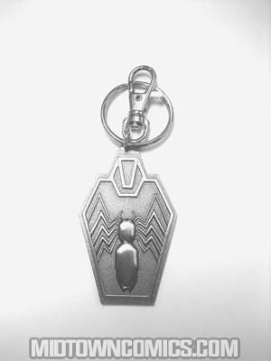 Venom Logo Pewter Keyring