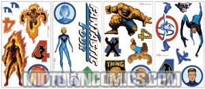 Fantastic Four Peel & Stick Appliques