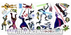 Star Wars Clone Wars Peel & Stick Appliques