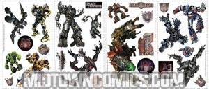 Transformers Revenge Of The Fallen Peel & Stick Appliques