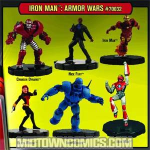 Marvel HeroClix Classics Iron Man Armor Wars Battle Pack