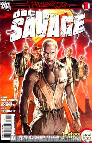 Doc Savage Vol 4 #1 Regular JG Jones Cover