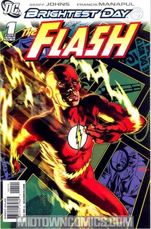 Flash Vol 3 #1 Cover B Incentive Tony Harris Variant Cover (Brightest Day Tie-In)