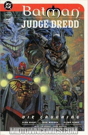 Batman Judge Dredd Die Laughing #1