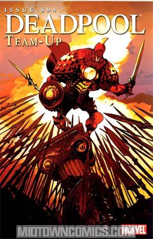 Deadpool Team-Up #894 Incentive Iron Man By Design By Greg Tocchini Variant Cover