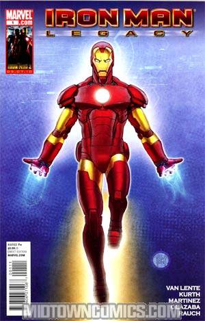 Iron Man Legacy #1 1st Ptg Regular Francis Tsai Cover