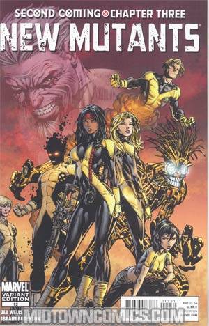 New Mutants Vol 3 #12 Incentive David Finch Variant Cover (X-Men Second Coming Part 3)