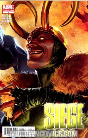 Siege Loki #1 Cover A Regular Marko Djurdjevic Cover