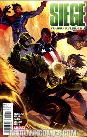 Siege Young Avengers #1 Cover A Regular Marko Djurdjevic Cover