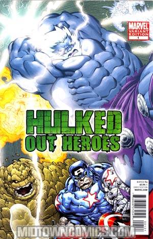 World War Hulks Hulked-Out Heroes #1 Cover B Incentive Ed McGuinness Variant Cover
