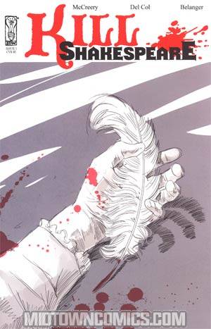 Kill Shakespeare #1 Incentive Kagan McLeod Sketch Cover