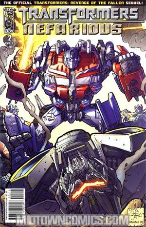 Transformers Nefarious #2 Cover B