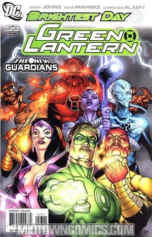 Green Lantern Vol 4 #53 Cover A Regular Doug Mahnke Cover (Brightest Day Tie-In)