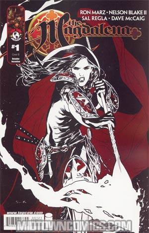 Magdalena Vol 3 #1 Cover B Incentive Red Color Variant Cover