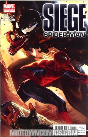 Siege Spider-Man #1 Cover A Regular Marko Djurdjevic Cover
