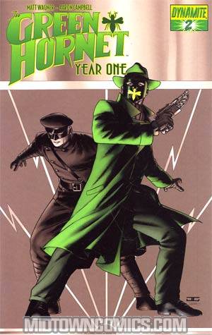 Green Hornet Year One #2 Cover E Spot Color John Cassaday Cover