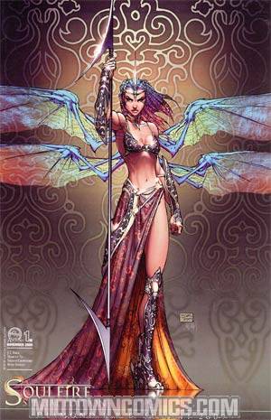 Soulfire Vol 2 #1 Cover D Diamond RRP Summit 2009 Special Edition Michael Turner Variant Cover