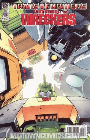 Transformers Last Stand Of The Wreckers #4 Regular Cover A
