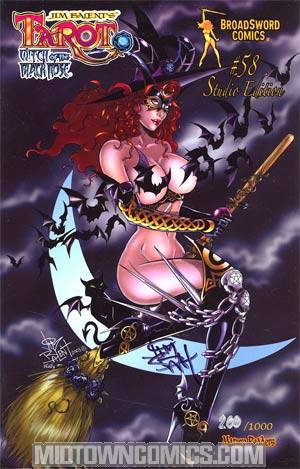 Tarot Witch Of The Black Rose #58 Signed & Numbered Studio Edition
