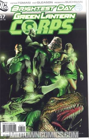 Green Lantern Corps Vol 2 #47 Cover B Incentive Rodolfo Migliari Variant Cover (Blackest Night Tie-In)