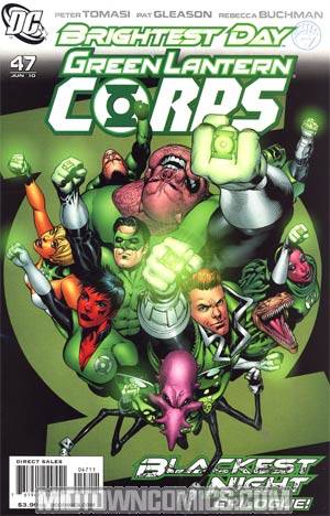 Green Lantern Corps Vol 2 #47 Cover A Regular Patrick Gleason Cover (Brightest Day Tie-In)