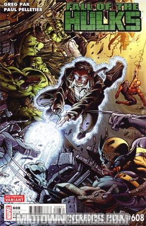 Incredible Hulk Vol 3 #608 2nd Ptg Paul Pelletier Variant Cover (Fall Of The Hulks Tie-In)