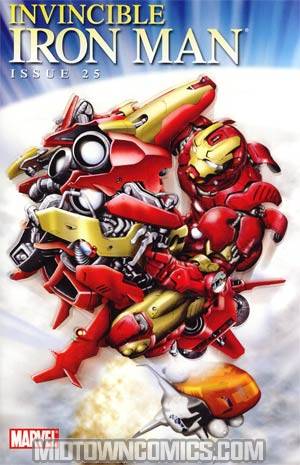 Invincible Iron Man #25 Cover E Incentive Iron Man By Design Variant Cover