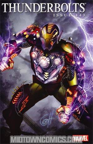 Thunderbolts #143 Incentive Iron Man By Design By Greg Horn Variant Cover (Siege Tie-In)