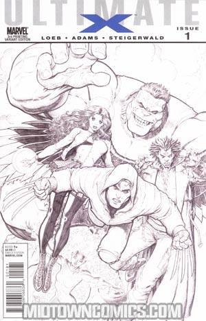 Ultimate Comics X #1 3rd Ptg Art Adams Variant Cover