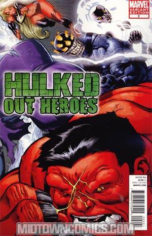 World War Hulks Hulked-Out Heroes #2 Cover B Incentive Ed McGuinness Variant Cover