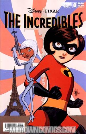 Disney Pixars Incredibles #8 Cover A