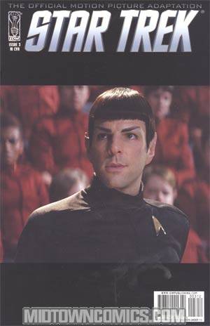 Star Trek Movie Adaptation #3 Incentive Photo Variant Cover