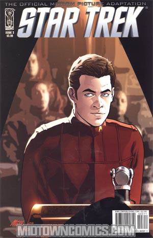 Star Trek Movie Adaptation #3 Regular David Messina Cover