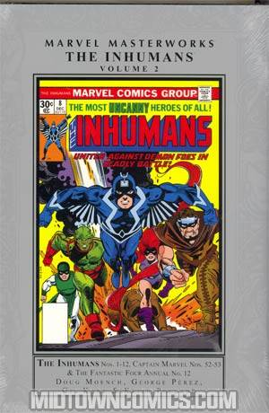 Marvel Masterworks Inhumans Vol 2 HC Regular Dust Jacket