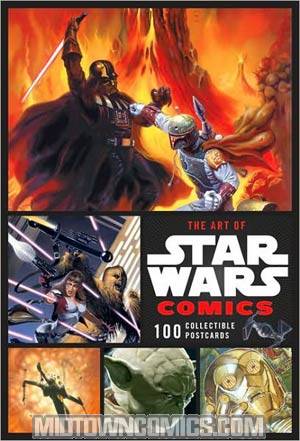 Art Of Star Wars Comics 100 Collectible Postcards