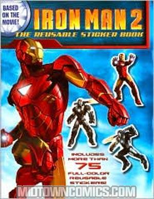 Iron Man 2 The Reusable Sticker Book TP