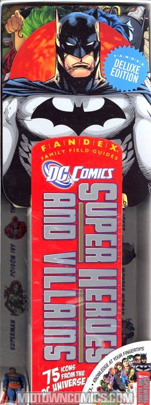 DC Comics Super Heroes And Villains Fandex Deluxe Edition TP