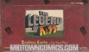 Legend Of KISS Trading Cards Box